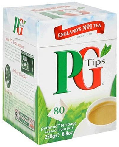 PG Tips Tea Bags, 250g  (80ct)