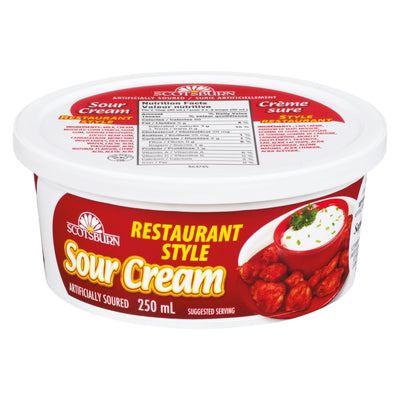 Scotsburn Restaurant Style Sour Cream, 250 mL