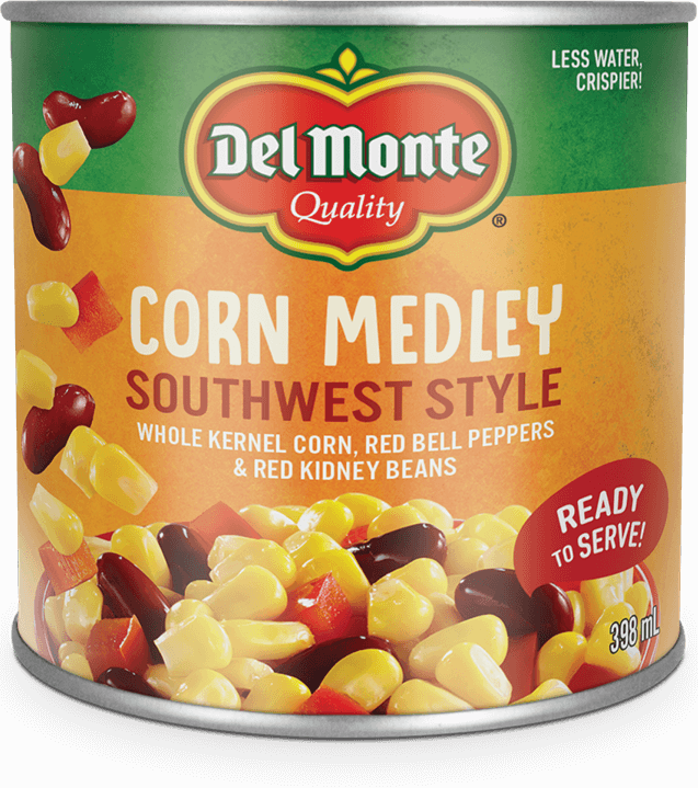 Del Monte Corn Medley Southwest Style, 398 mL