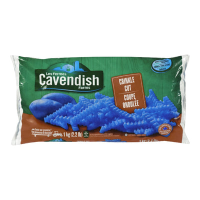 Cavendish Crinkle Cut French Fries, 1 kg