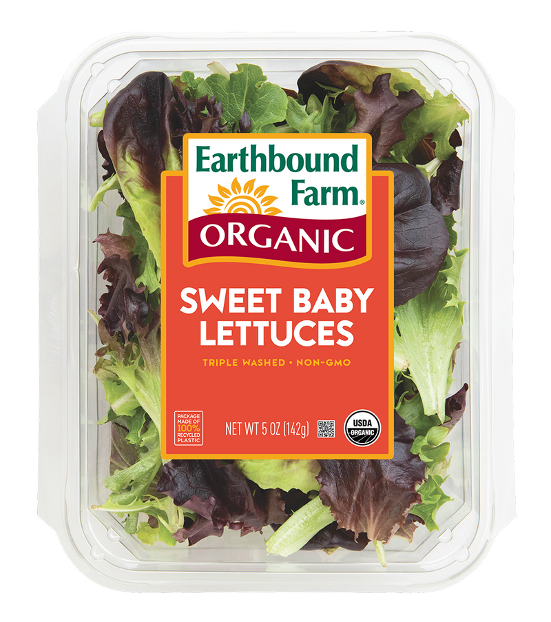 Earthbound Farm Organic Sweet Baby Lettuces, 142 g