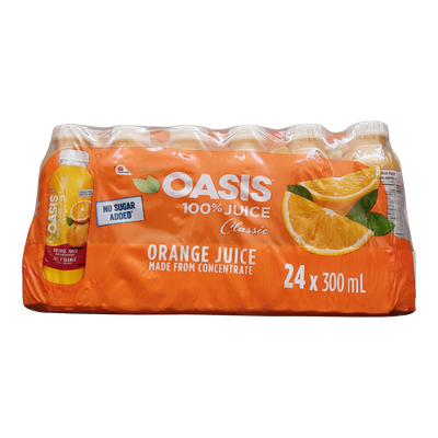 Oasis Orange Juice, 24 x 300 mL