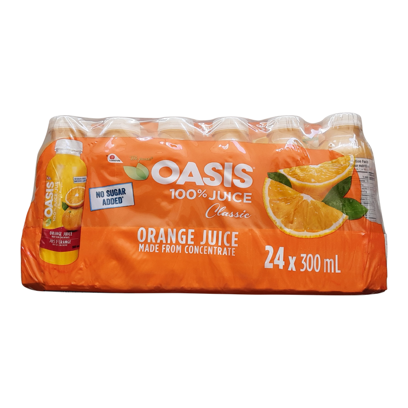 Oasis Orange Juice, 24 x 300 mL