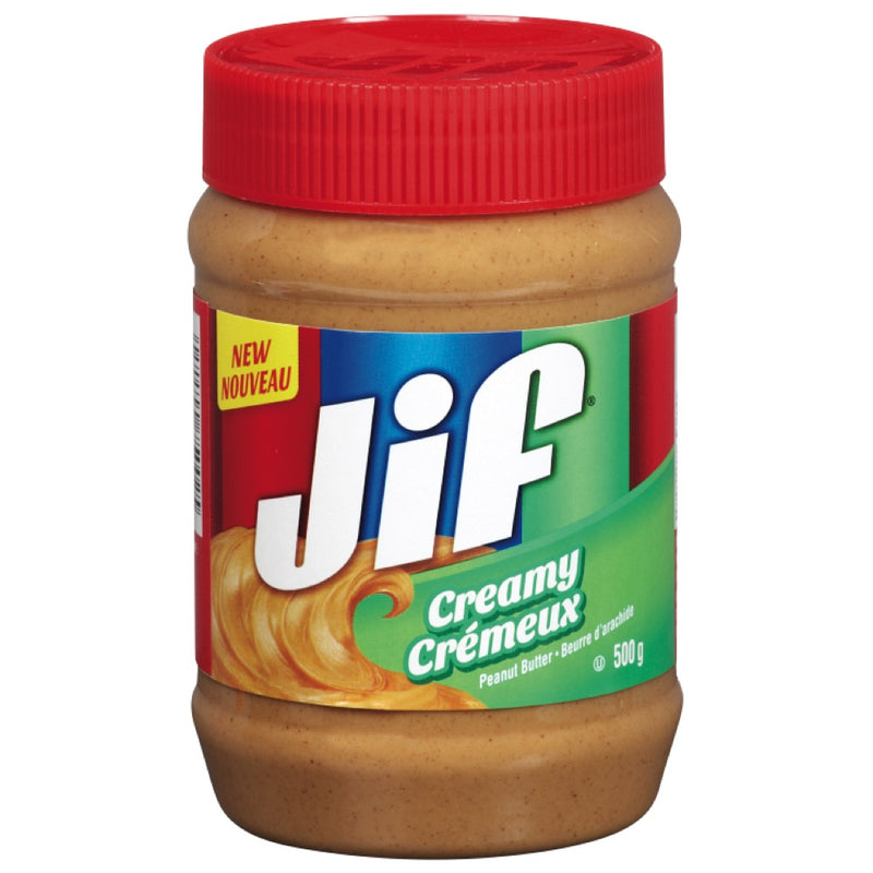 Jif Creamy Peanut Butter, 500 g