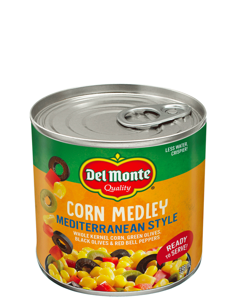 Del Monte Mediterranean Style Corn Medley, 398 mL