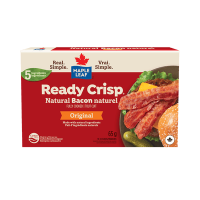 Maple Leaf Ready Crisp Bacon, 65 g