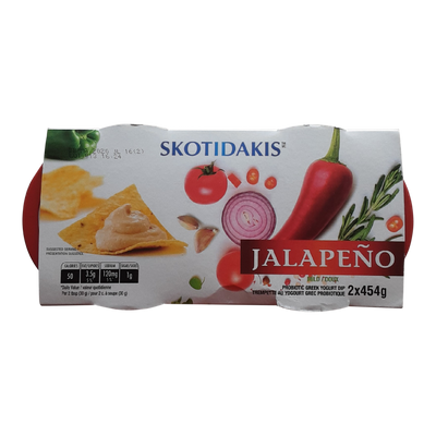 Skotidakis Jalapeno Greek Yogurt Dip, 2 x 454 g