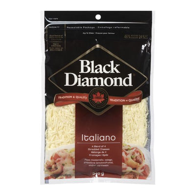 Black Diamond Italiano cheese Blend, 340 g