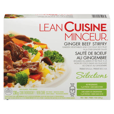 Lean Cuisine Minceur Ginger Beef Stirfry, 230 g