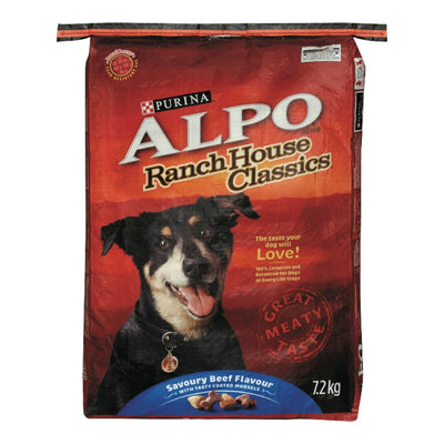 Alpo Ranch House Classics Savoury Beef Flavor Dog Food, 7.2 kg