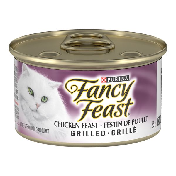 Fancy Feast Grilled Chicken Feast Cat Food, 85 g