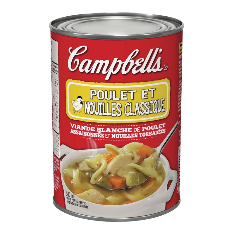 Campbell's Classic Chicken Noodle Soup, 540 mL
