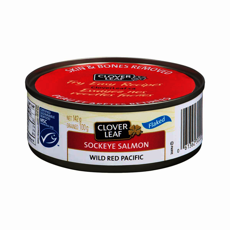 Clover Leaf Sockeye Salmon, 142 g