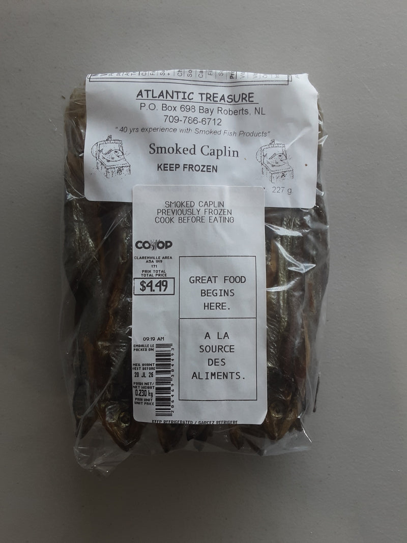 Smoked Caplin, 227 g
