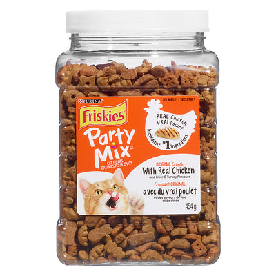 Friskies Party Mix Original Crunch With Real Chicken, 454 g