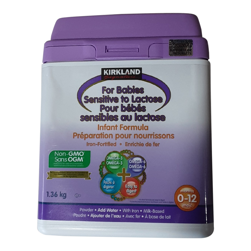 KIRKLAND SIGNATURE LACTOSE SENSETIVE BABY FORMULA, 1.36 kg