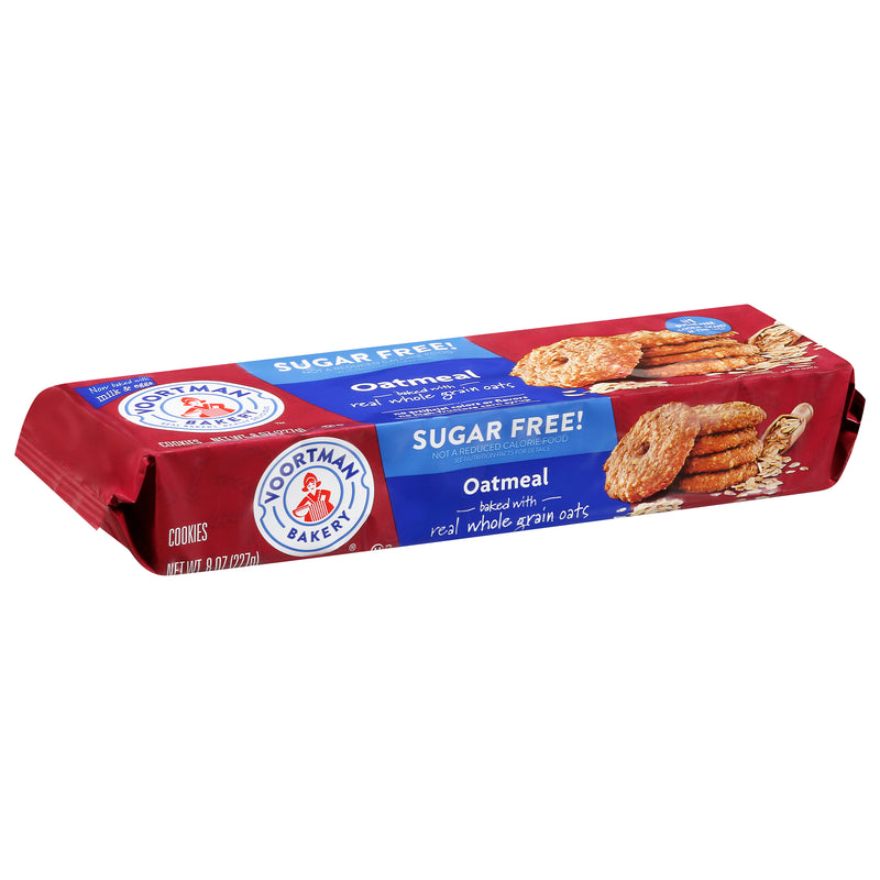 Voortman No Sugar Added Oatmeal Cookies, 225 g