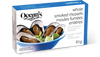 Ocean's Whole Smoked Mussels In Sunflower Oil, 85 g