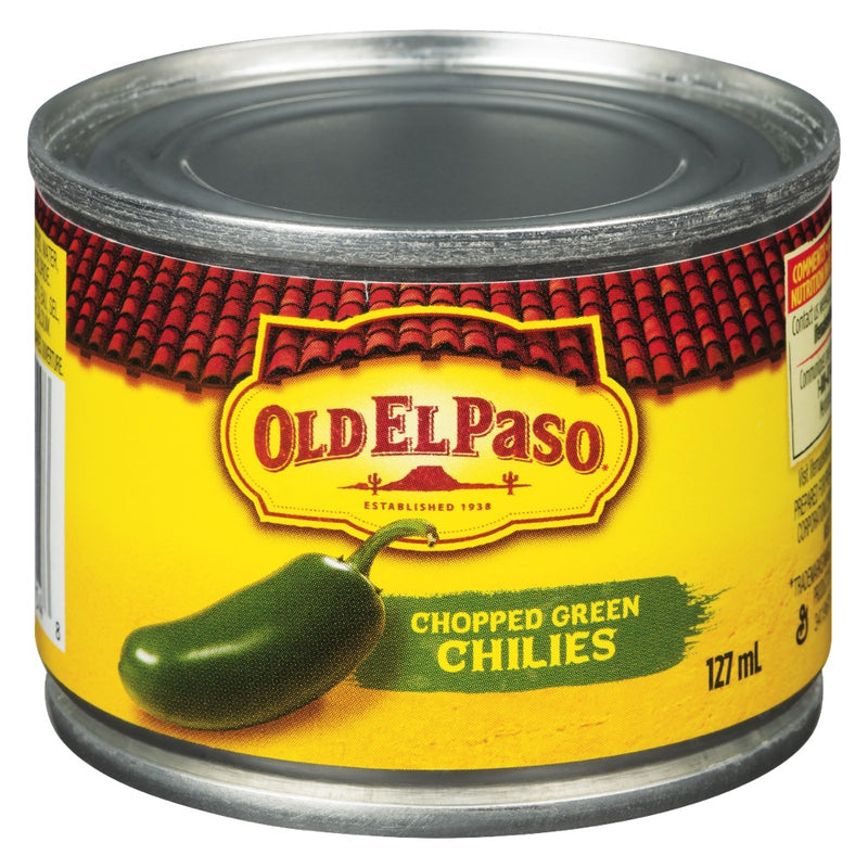 Old El Paso Chopped Green Chilies, 127 mL