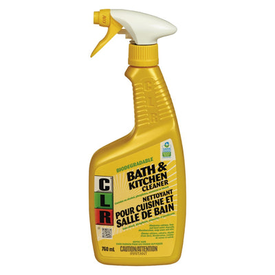 CLR Biodegradable Bath & Kitchen Cleaner, 760 mL