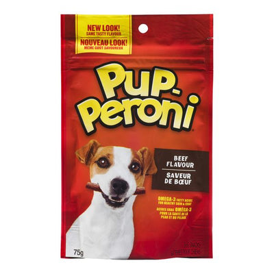 Pup-Peroni Beef flavored dog treats, 75 g