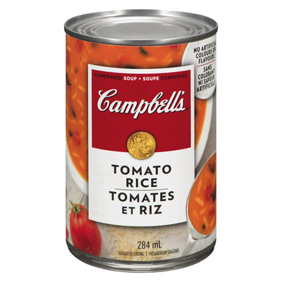 Campbell's Tomato Rice Condensed Soup, 284 mL