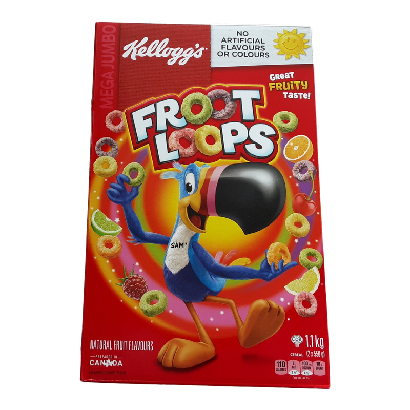 Kellog's Froot Loops, 1.1 kg
