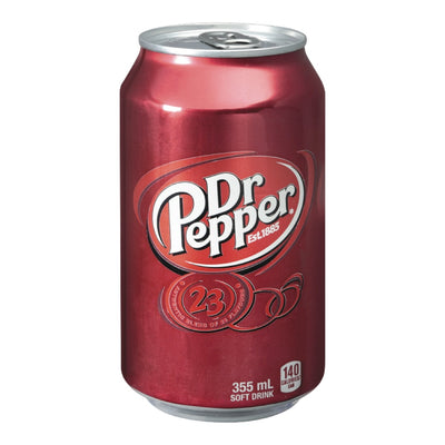 Dr Pepper Soft Drink, 355 mL