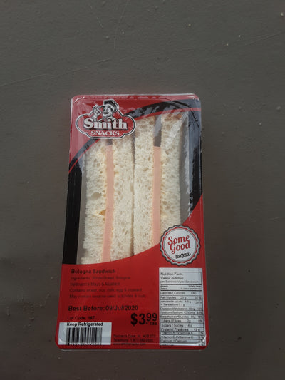 Smith Snacks Bologna Sandwich