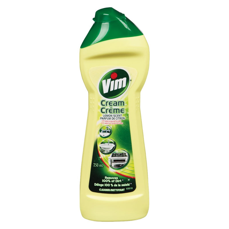 Vim Cream Lemon Scent, 250 mL
