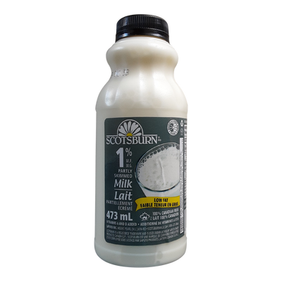 Scotsburn 1% Milk, 473 mL