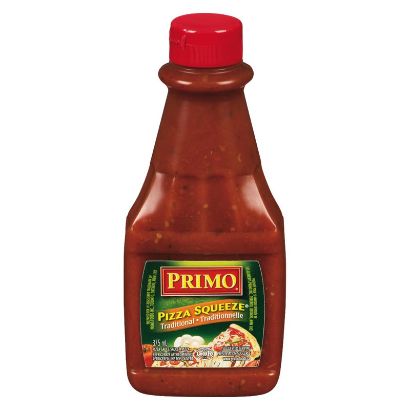 Primo Pizza Squeeze Traditional Pizza Sauce, 375 mL