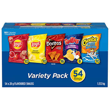 LAY'S VARIETY PK 54CT
