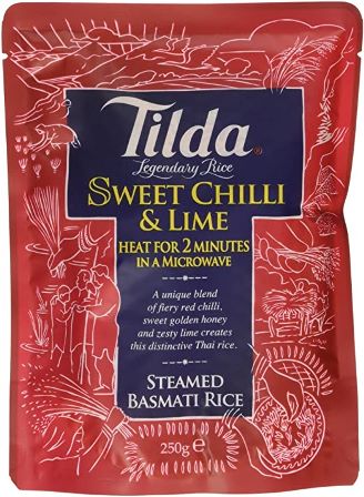 Tilda Sweet Chili & Lime Basmati Rice, 250 g