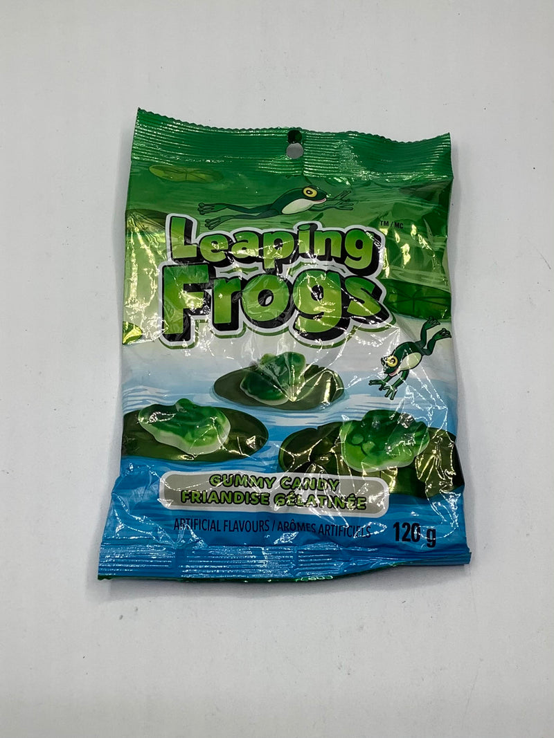 Leaping Frogs Gummy Candy, 120 g