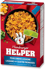 Hamburger Helper Four Cheese Lasagna