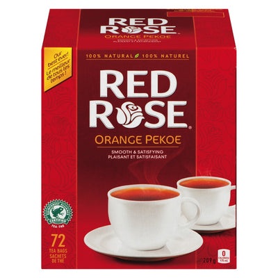 Red Rose Orange Pekoe Tea Bags, 209g  (72ct)