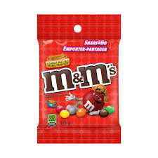 M&M PEANUT BUTTER PEG BAG
