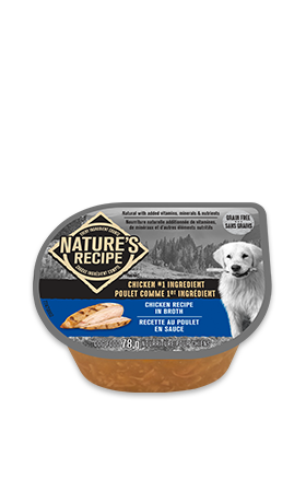 Nature's Recipe Grain Free Chicken, Sweet Potato & Apple Wet Dog Food, 78 g