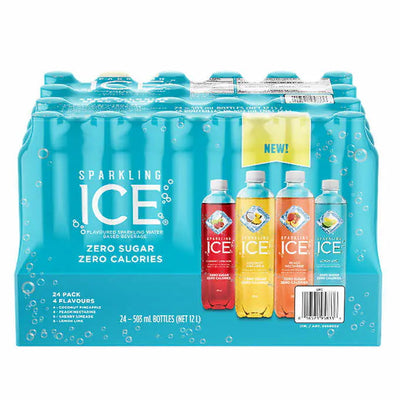 Sparkling Ice Variety Sparkling Water, 24 ct