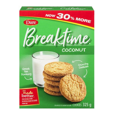 Dare Breaktime Coconut Cookies, 325 g