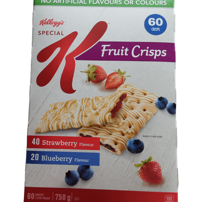 Special K Fruit Crisps Variety, 60 ct