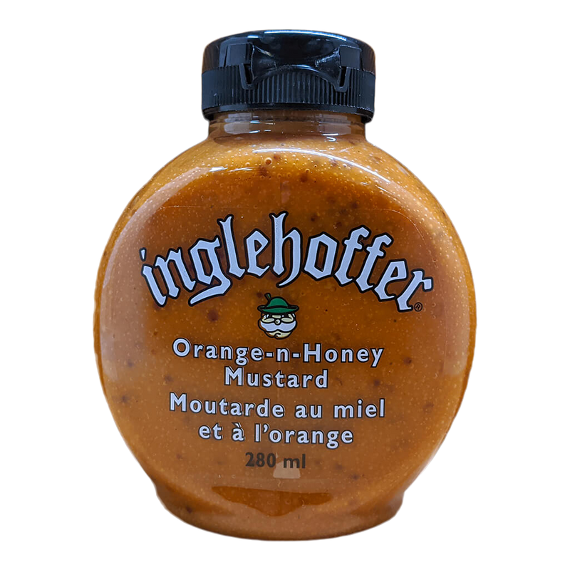 INGLEHOFFER ORANGE N' HONEY MUSTARD, 280 mL