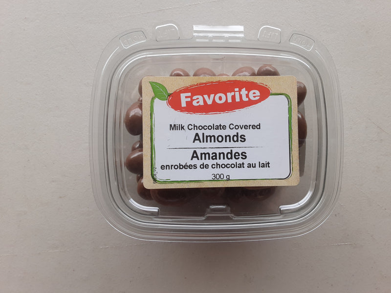 Favorite Chocolate Covered Almonds, 300 g
