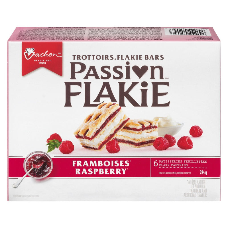 Vachon Passion Flakie Raspberry Flakie Bars, 6 ct