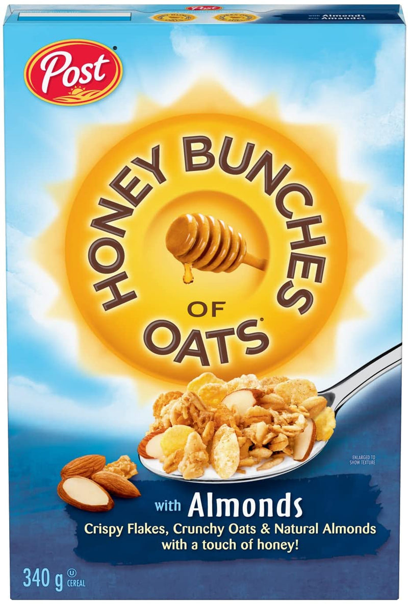 Post Honey Bunches Of Oats With Almonds, 340 g