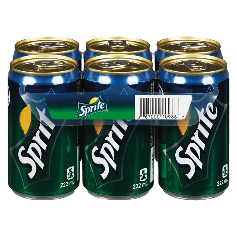 Sprite, 6 x 222mL