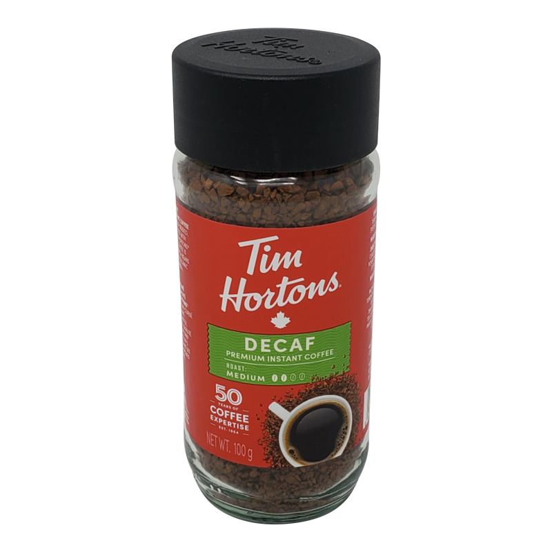 Tim Hortons Premium Decaf Instant Coffee 100g