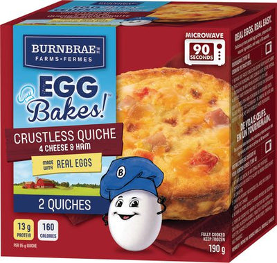 Burnbrae Farms Quiches, 2 ct