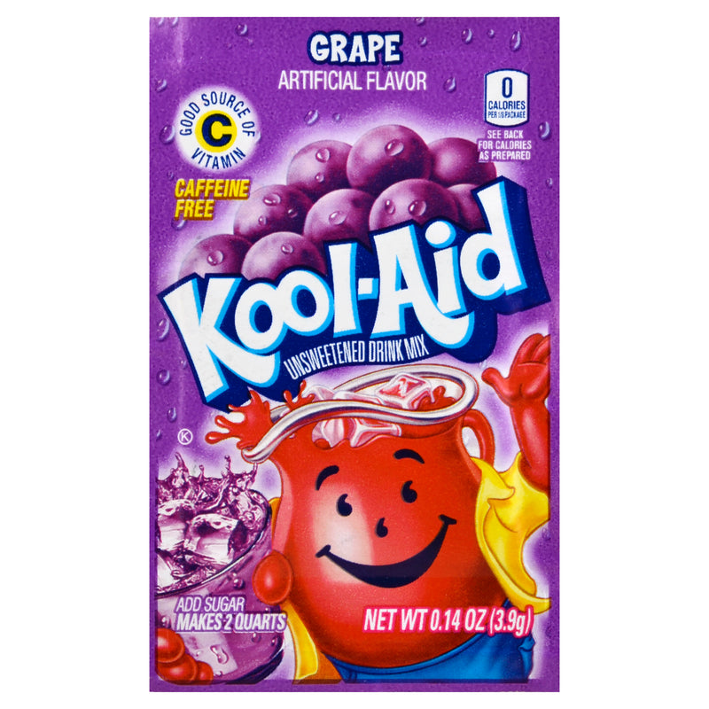 Kool-Aid Grape Unsweetened Drink Mix, 4 g
